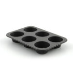 תבנית 6 שקעים מאפינס 9.5 ס"מ Zenker גרמניה