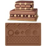 שבלונה לבצק סוכר - סרוגה Wilton ארה"ב