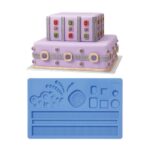 שבלונה לבצק סוכר - לבבות ואהבה WILTON ארה"ב