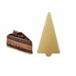 20 יח בסיס משולש צר לקינוח 6-11 סמ צבע זהב