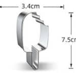 חותכן גלידה סטנדרטי עם ביס 3.4-7.5 סמ