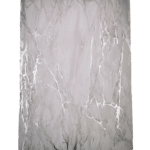 משטח MDF שיש לבן עם כסף 42*29 ס"מ מלבן