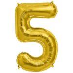 בלון מיילר 34 זהב ספרה 5