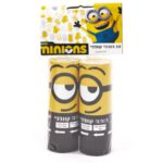 זוג תותחי קונפטי 11 סמ מיניונים פרצופים