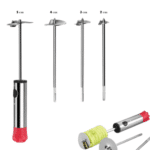 סט 4 יח מרוקן ירקות נירוסטה להכנת ממולאים