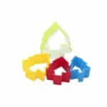 ⁦סט 5 חותכני פלסטיק עץ כריסמס (חג מולד) בשקית⁩ – תמונה ⁦3⁩