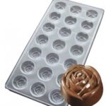 תבנית שוקולד פוליקרבונט פרלין ורד 21 יח