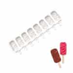 תבנית סילקון להכנת 8 יח' קרטיב מיני מגנום