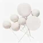 סט 7 כדורים לבנים