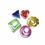 סט 4 חותכני גיומטרים לבצק סוכר