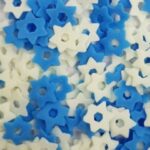 סוכריות לקישוט מגן דוד כחול לבן 1 קג