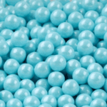 סוכריות חרוזי סוכר תכלת 4 ממ 100 גרם