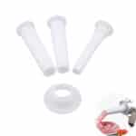 סט 3 צינטרים להכנת נקנקיות למכונת בשר 5, 5.8 ס"מ