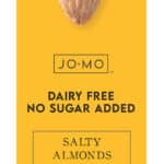 שוקולד ג'ומו מריר 66% עם שברי שקדים מלוחים טבעוני, ללא סוכר