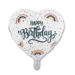 בלון מילר 18 לב HB קשת בענן