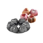 תבנית מיני לבבות 6 שקעים Wilton ארה"ב