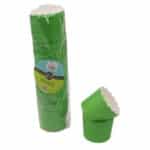 חב' 50 עטרות קרטון לאפיה 7/5.5 ס''מ-ירוק