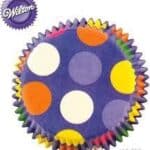 מנג'טים בדוגמאות נקודות WILTON