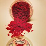 קונפטי פרפרים אדום 70 גרם