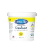 בצק סוכר סטין אייס צהוב 1 ק"ג