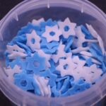 סוכריות מגן כחול לבן 12 ממ 60 גרם