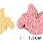 חותכן דינוזאור פלסטיק 06