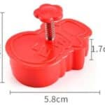 חותכן איש שלג עם טרסטורה וקפיץ