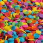 סוכריות עיגולים צבעוני 70 גרם