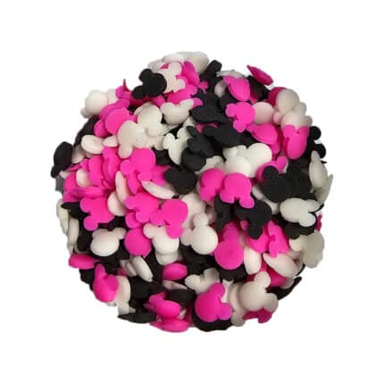 סוכריות מיני מאוס ורוד שחור לבן 70 גרם 4136