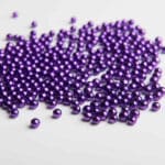 סוכריות פנינים סגול מטאלי 5 ממ 100 גרם