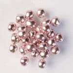 סוכריות פנינים ורוד בהיר מטאלי 6 ממ 30 גרם