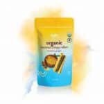 גליליות קוקוס אורגניות GF כורכום וג'ינג'ר