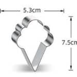 חותכן גלידה 5 כדורים 5.3-7.5 סמ