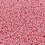 חרוזי סוכר ורוד 80 גר