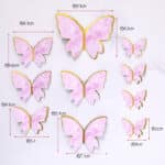 סט טופר פרפר מצויר