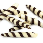 קישוט מגולגל לבן שחור 1 קג