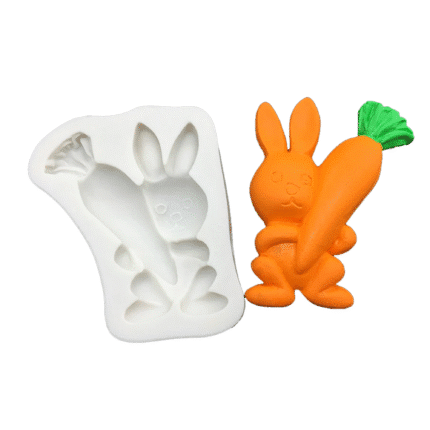 3D ארנב פסחא באני סיליקון