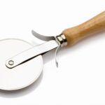 גלגלת פיצה ידית עץ