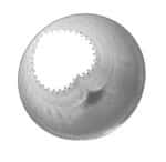 ⁦צנטר משונן לב 24 ממ⁩ – תמונה ⁦2⁩