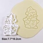 חותכן איש שלג עם טקסטורה