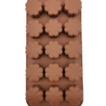 תבנית סילקון לשוקולד פרח 15 שקעים