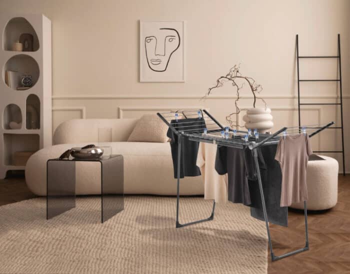 ⁦מתקן ייבוש כביסה פגסוס 150 יהלום שחור⁩ – תמונה ⁦2⁩