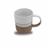 מאג קרמיקה משולב צבעים עם ידית 350 מ"ל