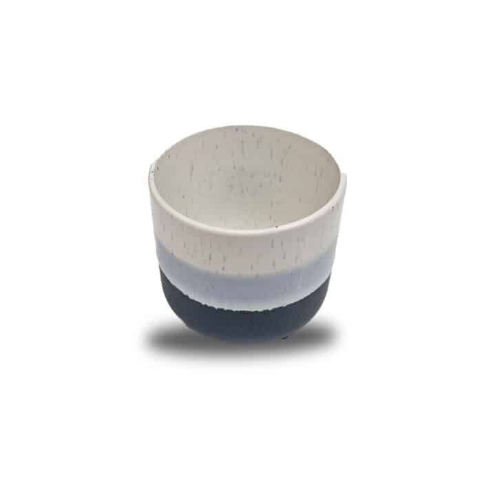 ⁦מאג קרמיקה משולב צבעים לאספרסו 150 מ"ל⁩ – תמונה ⁦3⁩