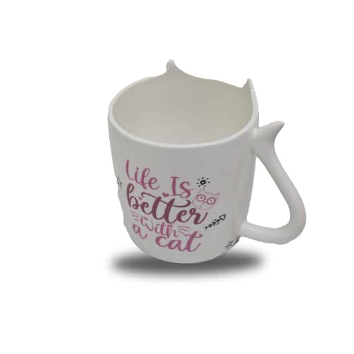 ⁦מאג קרמיקה חתול 350 מ"ל⁩ – תמונה ⁦3⁩