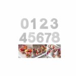 שבלונות לעוגת מספרים 16 ס"מ