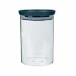 צנצנת זכוכית 800 מ"ל עם מכסה ירוק ROSO ORIGIN