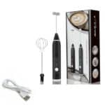 סט מקציף בלנדר לביצים וחלב (2 ידית + ראשים)