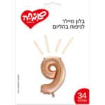 בלון מילר ספרה 9 רוז גולד