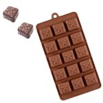 תבנית שוקולד 15 יח' ריבוע מתנה